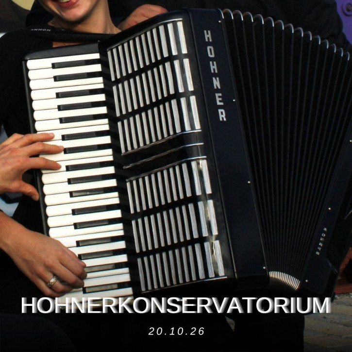 Studio Konzert Ticket - Hohner Konservatorium on the 20th October 2026 Studio Konzert Ticket - Hohner Konservatorium on the 20th October 2026
