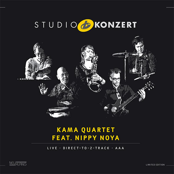 KA MA Quartet (Katharina Maschmeyer Quartet): feat. Nippy Noya - STUDIO KONZERT [180g Vinyl LIMITED EDITION]