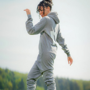 SIZE L - Marialy Pacheco grey Jumper