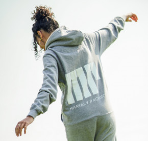 SIZE L - Marialy Pacheco grey Jumper